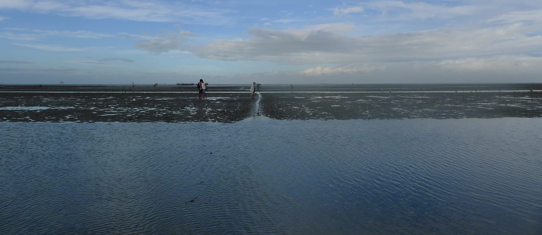 The entrance to the mudflats of Tibsoc. Photo by Christian Perez.