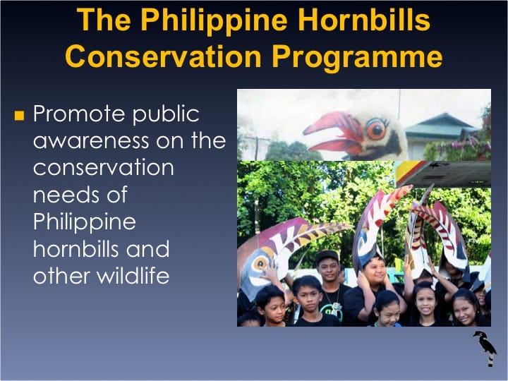 Dr. William Oliver,  6th International Hornbill Conference - Slide 14