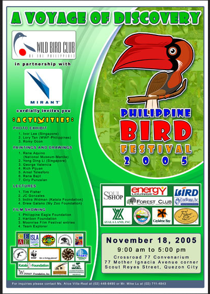 The first Philippine Bird Festival