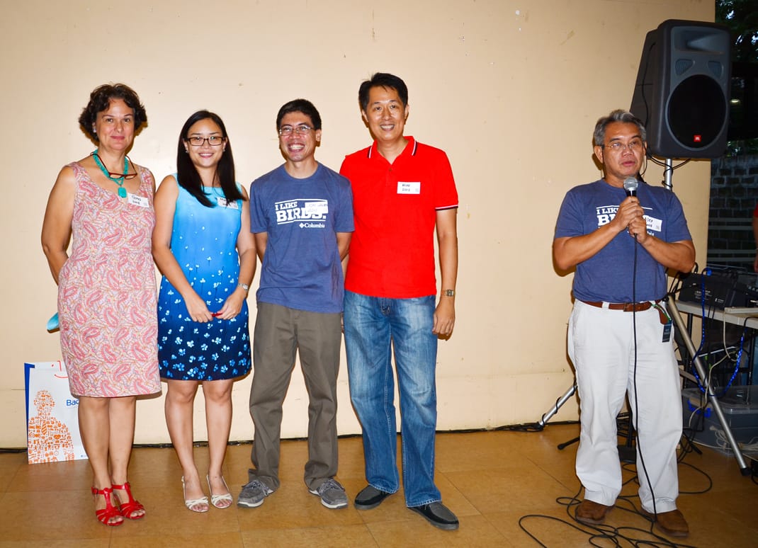 The new set of WBCP officers for the year 2013: President Gina Mapua,  Vice President Maia Tañedo, Secretary Jon Javier and Treasurer Mike Lu. Photo by Marites Falcon.