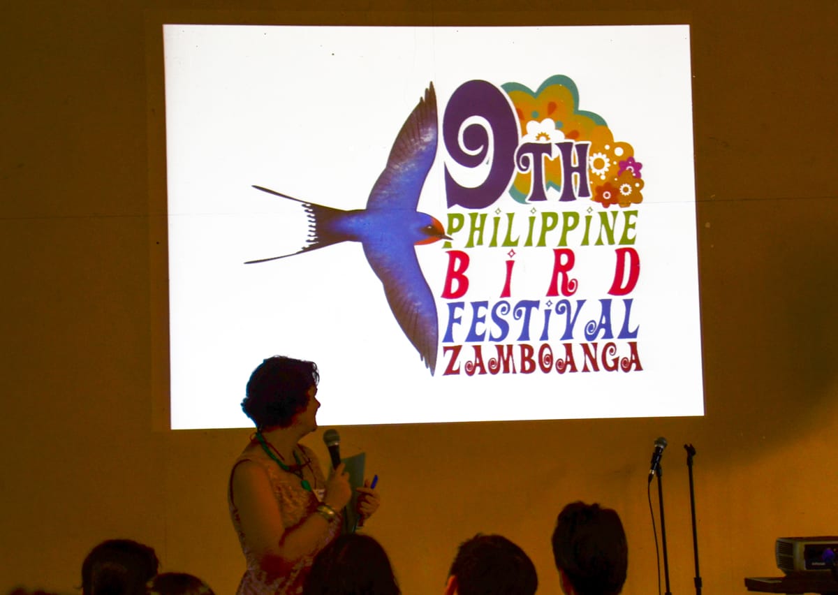     The 9th Philippine Bird Festival Zamboanga Event logo revealed. Photo by Marites Falcon.
