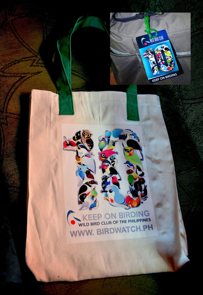 An early bird treat! The Limited Edition souvenir bag and bagtag designed by Jon Villasper for early birds who confirmed attendance before July 5th.  Photo by Marites Falcon.