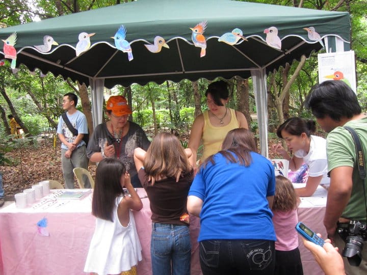 WBCP booth at Arroceros Park for Earth Day. Photo by Jun Osano