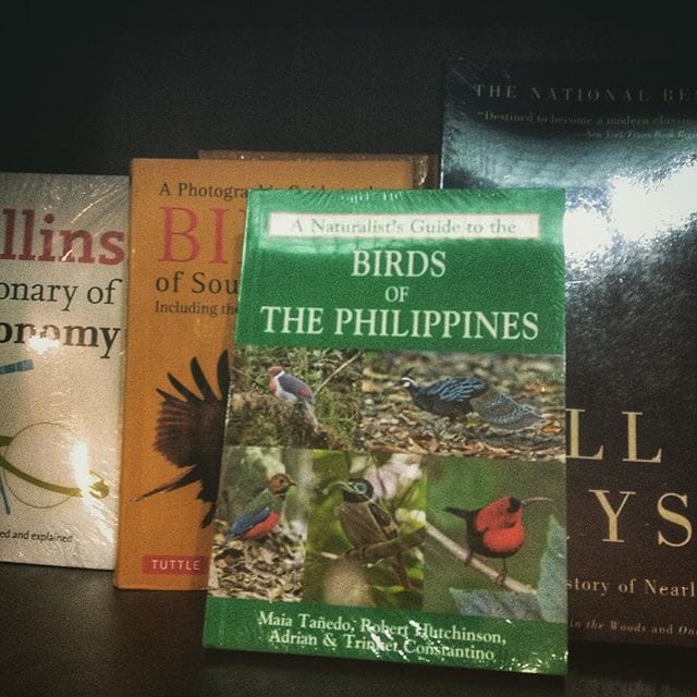 The field guide in National Bookstore. Photo by Trinket Constantino.